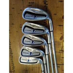 Strata Plus Right Hand Iron Set 6-PW 5 Clubs Steel Shaft High Flight Technology